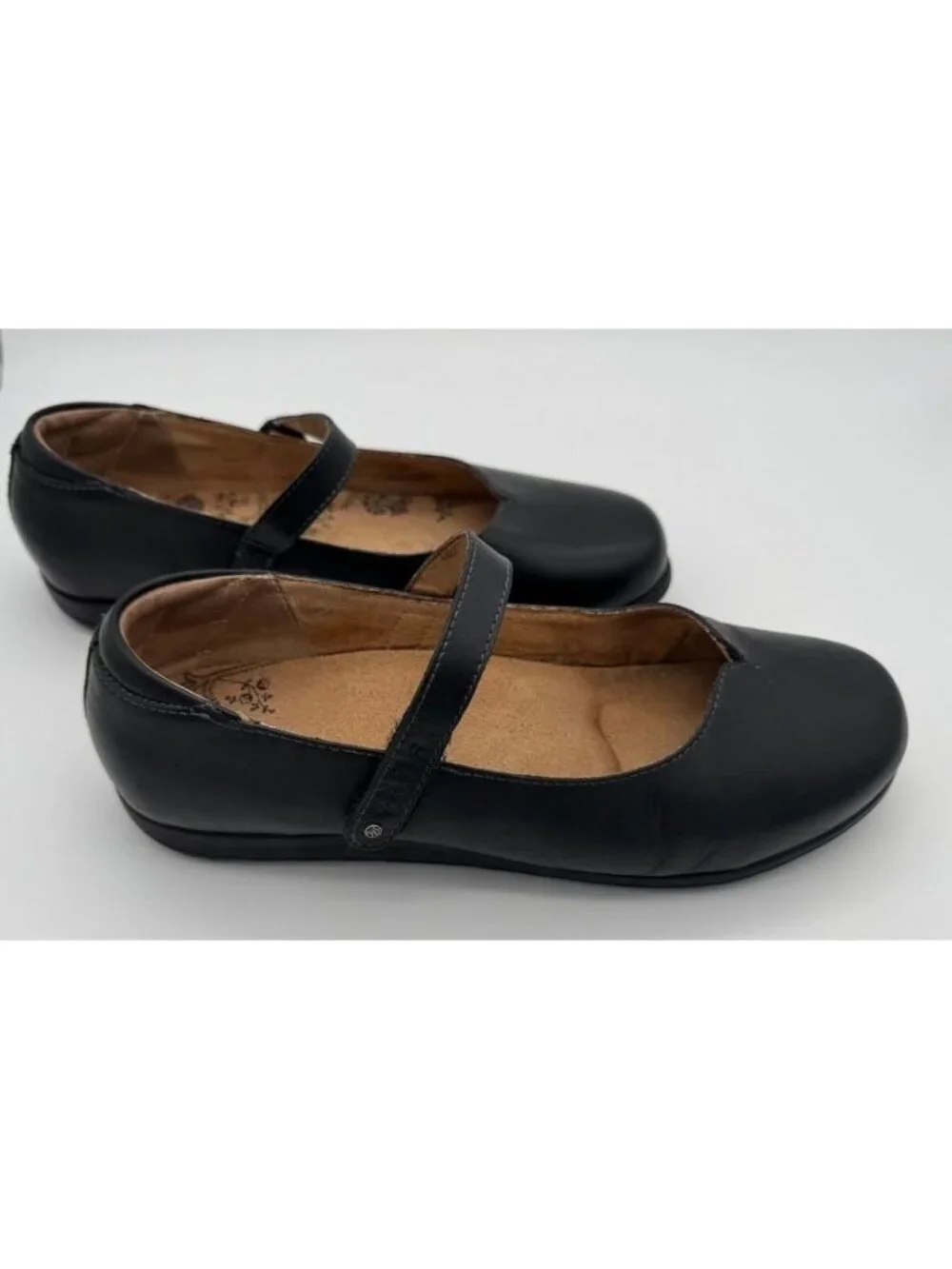 Taos Chorus Shoes Mary Janes Flats 14155 Black Leather Womens Size 8.5 Wide 8.5W